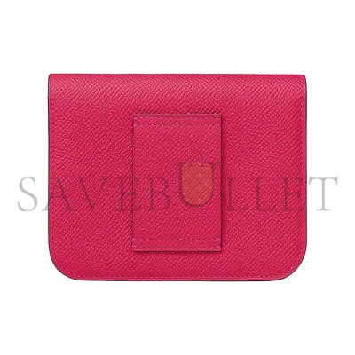 HERMES MASTER CONSTANCE SLIM WALLET EPSOM H082060CCOD(12.4*10.2*3cm)
